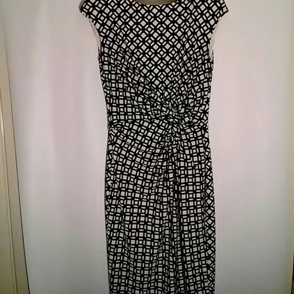 Navy and White Lauren Dress